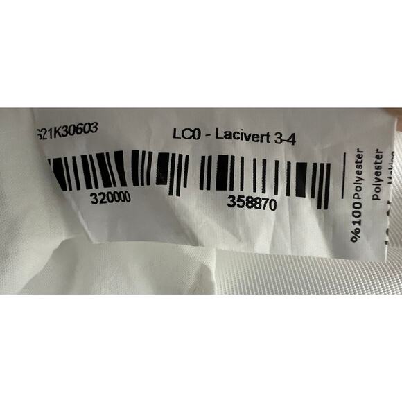 Mama Luma Girls Navy Blue/White Striped Skirt with Self Tie Bow Size 3-4 - Picture 7 of 11